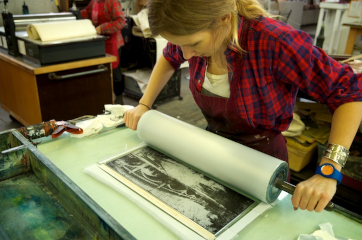 Adding the Relief Ink